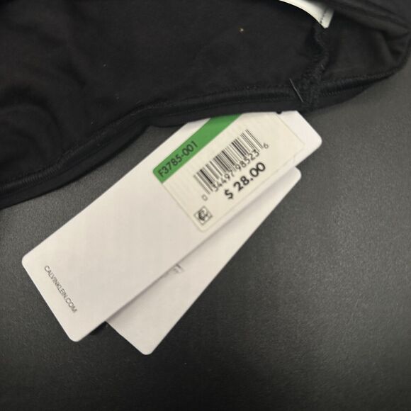 Calvin Klein 259719 Women's Modern Cotton Bralette Bra Midnight Black Size L - Picture 2 of 6